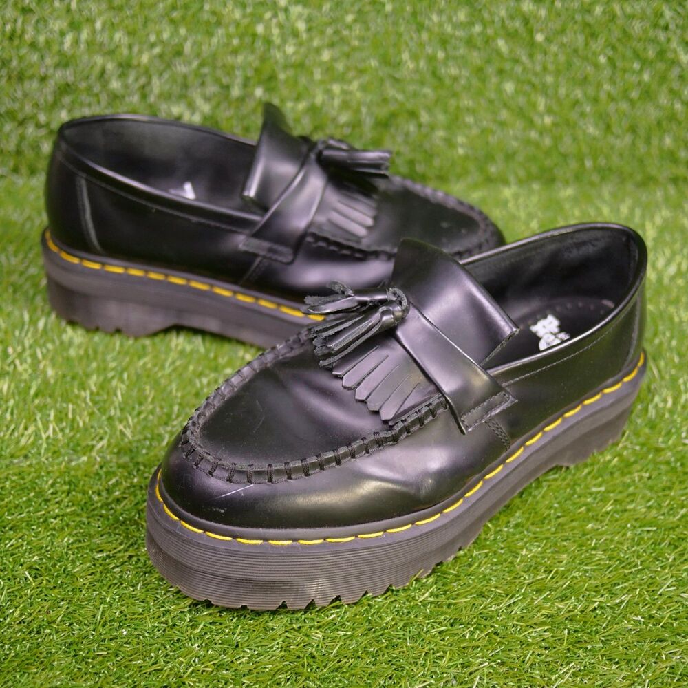 Dr. Martens Adrian Quad Platform Loafers - Women's Size 10 - Men's Size 9